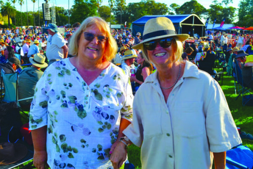 Bernadette Reeves and Louise Manson.