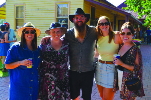 Brit Shaddock, Kassie Suter, Stuart Suter, Erin Attwell and Elly Stasiak