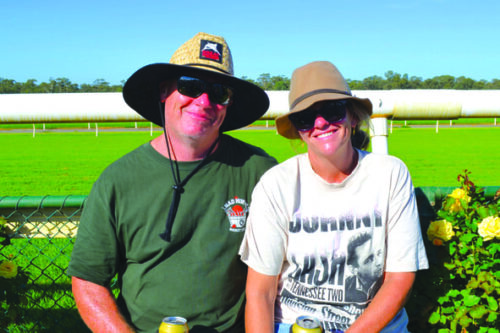Grant Johnson and Kellie Schmiede.