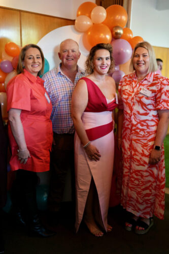 Rebecca Treadwell, Bernie Shanahan, Asha Shanahan and Laura Sims.