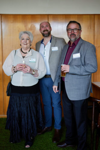 Annie Eskdale, James Eskdale and Tony Paarhammer.